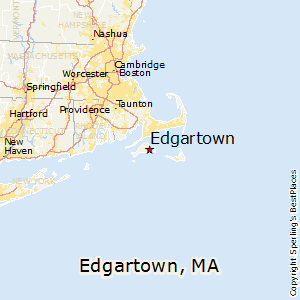 Edgartown,Massachusetts Map