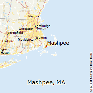Mashpee,Massachusetts Map