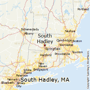 South_Hadley,Massachusetts Map