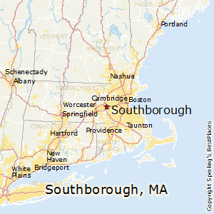 Southborough,Massachusetts Map