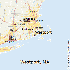 Westport,Massachusetts Map