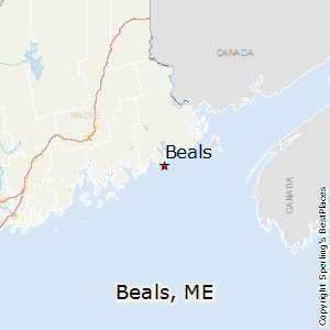 Beals,Maine Map