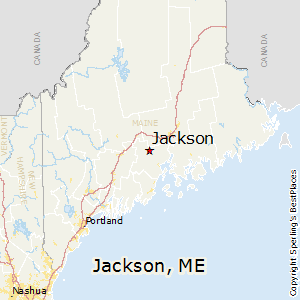 jackson maine city map