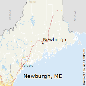 Newburgh,Maine Map