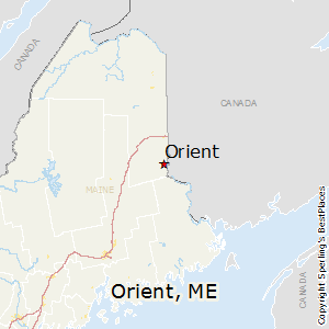 Orient,Maine Map