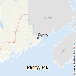 Perry,Maine Map