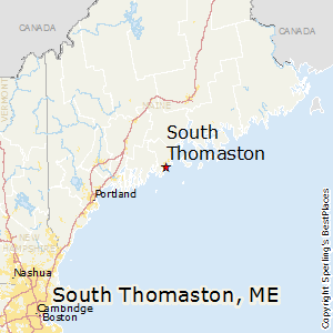 South Thomaston Maine Map Best Places To Live In South Thomaston, Maine