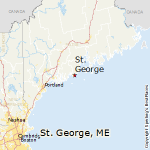 St_George,Maine Map