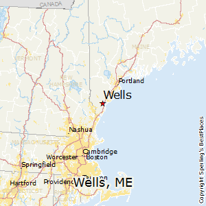 Wells,Maine Map