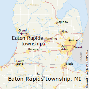 Eaton_Rapids_township,Michigan Map