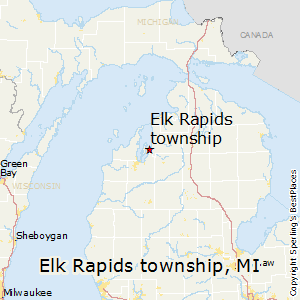 Elk_Rapids_township,Michigan Map