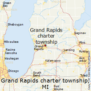 Grand_Rapids_charter_township,Michigan Map