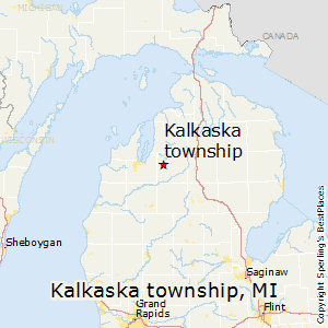 Kalkaska_township,Michigan Map