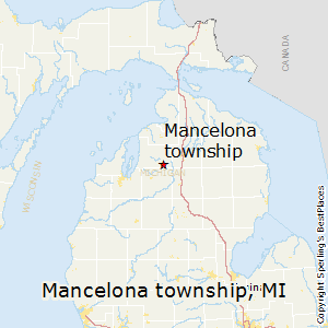 Mancelona_township,Michigan Map