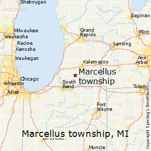 Marcellus_township,Michigan Map