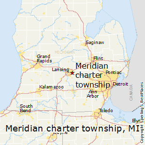 Meridian_charter_township,Michigan Map