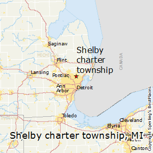 Shelby_charter_township,Michigan Map