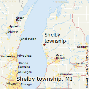 Shelby_township,Michigan Map