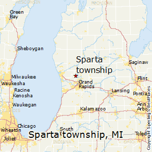 Sparta_township,Michigan Map