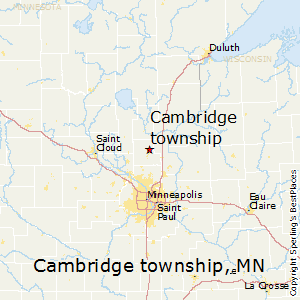 Cambridge_township,Minnesota Map