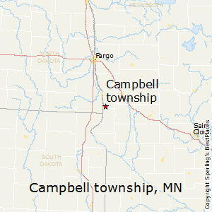 Campbell_township,Minnesota Map