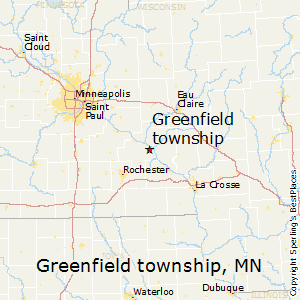 Greenfield_township,Minnesota Map
