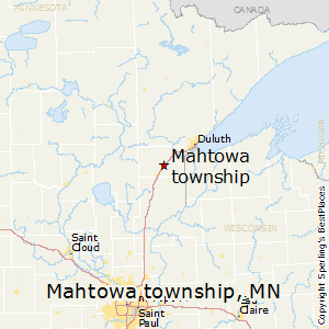 Mahtowa_township,Minnesota Map