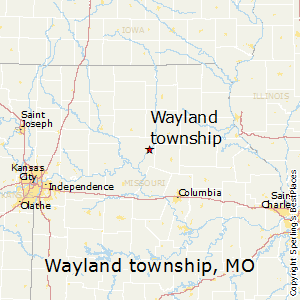Wayland_township,Missouri Map