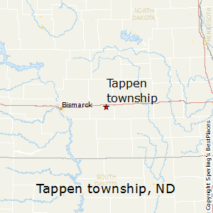 Tappen_township,North Dakota Map