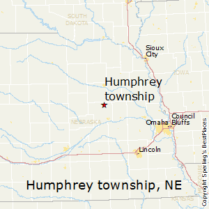 Humphrey_township,Nebraska Map