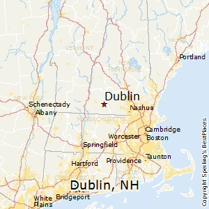 Dublin,New Hampshire Map