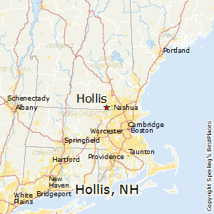 Hollis,New Hampshire Map