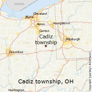 Cadiz_township,Ohio Map