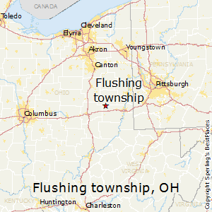 Flushing_township,Ohio Map