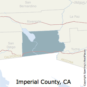 Imperial,California County Map