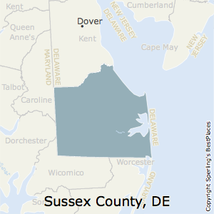 Sussex,Delaware County Map