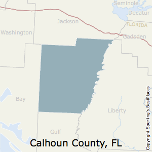 Calhoun,Florida County Map