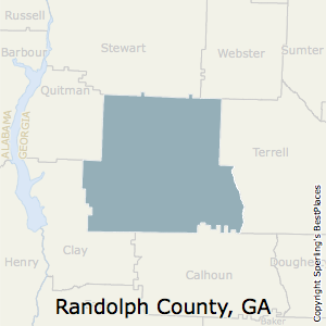Randolph,Georgia County Map