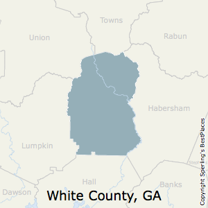 White County Ga Map Best Places To Live In White County, Georgia