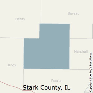 Stark,Illinois County Map