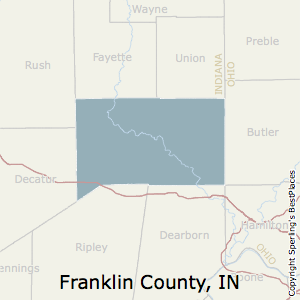 Franklin,Indiana County Map