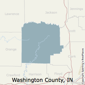Washington,Indiana County Map