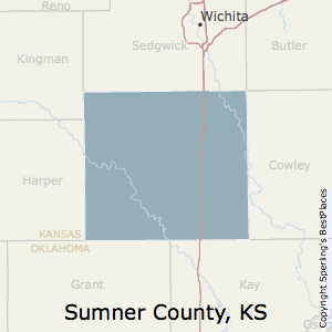 Sumner,Kansas County Map