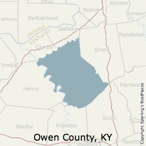 Owen County Ky Map Best Places To Live In Owen County, Kentucky