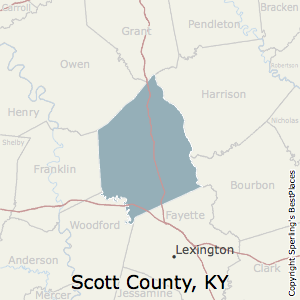 Scott County Ky Map Best Places To Live In Scott County, Kentucky