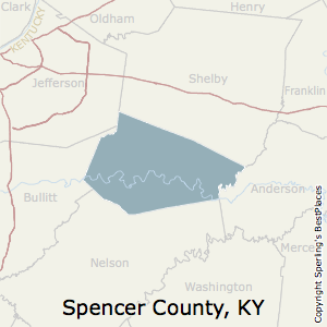 Spencer County Ky Map Best Places To Live In Spencer County, Kentucky