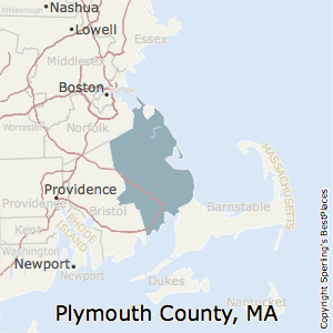 Plymouth,Massachusetts County Map