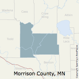 Morrison County Interactive Map Best Places To Live In Morrison County, Minnesota