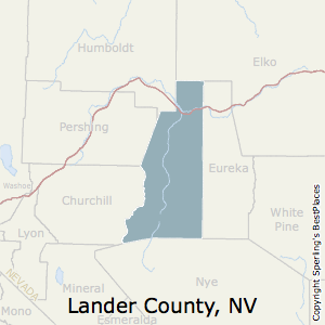 Lander County Nevada Map Best Places To Live In Lander County, Nevada