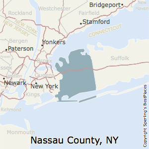 Nassau,New York County Map